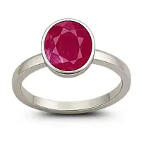 Silver Ruby Ring