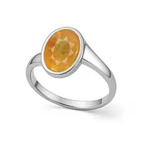 Yellow Sapphire Ring for Women