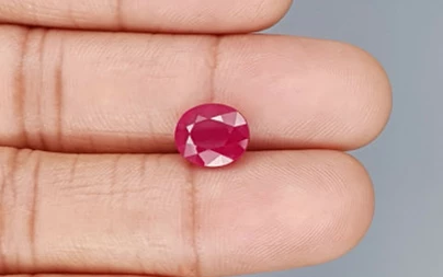 Natural Ruby BR-7322  Limited-Quality 3.97 Carat  
