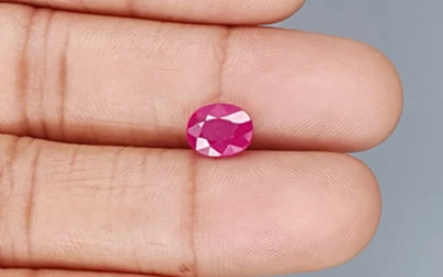 Natural Ruby BR-7414  Prime-Quality 2.58 Carat  