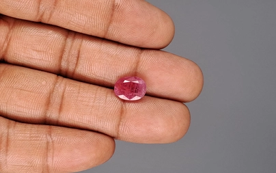 Natural  Burma Ruby - 4.26 Carat Limited Quality BR-7500