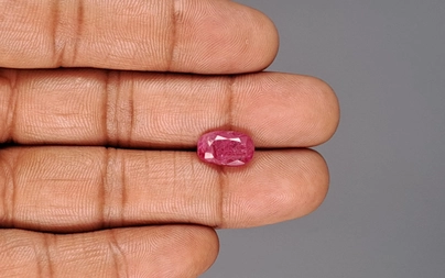 Natural  Burma Ruby - 4.59 Carat Limited Quality BR-7502