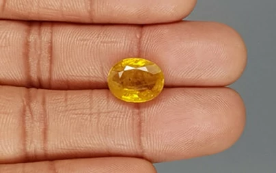 Thailand Yellow Sapphire -  6.64- Carat Prime-Quality  BYS-6741