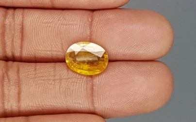 Yellow Sapphire -  4.13-Carat Prime-Quality  BYS-6743