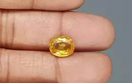 Thailand Yellow Sapphire - 3.96 Carat Limited Quality BYS-6820