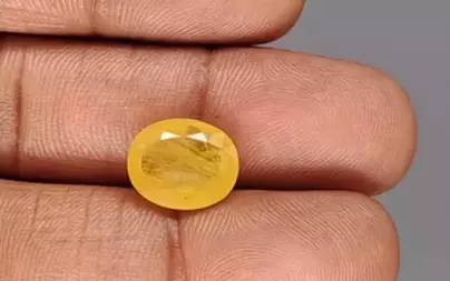 Thailand Yellow Sapphire - 6.22 Carat Prime Quality BYS-6845
