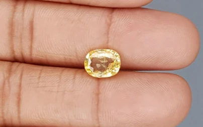 Yellow Sapphire - CYS 3752 Limited-Quality 3.21 Carat