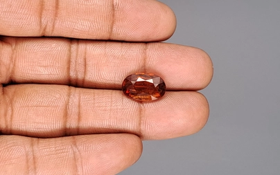 Ceylon Hessonite Garnet - 6.31 Carat Limited Quality HG-8285