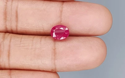 Natural Ruby BR-7424  Prime-Quality 3.22 Carat  