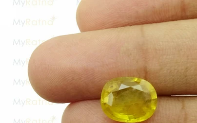 Yellow Sapphire - BYS 6506 (Origin - Thailand) Prime -Quality