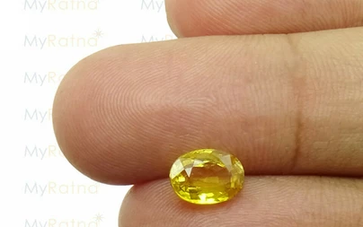 Yellow Sapphire - BYS 6538 (Origin - Thailand) Limited -Quality