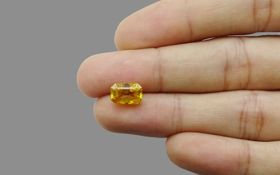 Thailand Yellow Sapphire - 4.04 Carat Limited Quality BYS-6608