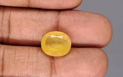 Thailand Yellow Sapphire - 7.29 Carat Prime Quality BYS-6846