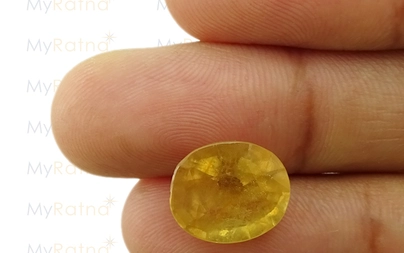 Thailand Yellow Sapphire - 7.83 Carat Fine Quality BYSGF-12004