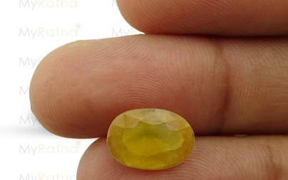 Thailand Yellow Sapphire - 4.47 Carat Fine Quality BYSGF-12012