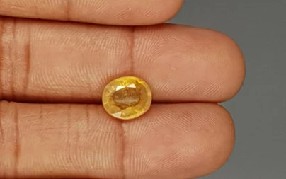 Thailand Yellow Sapphire - 3.72-Carat Prime-Quality BYSGF-12043