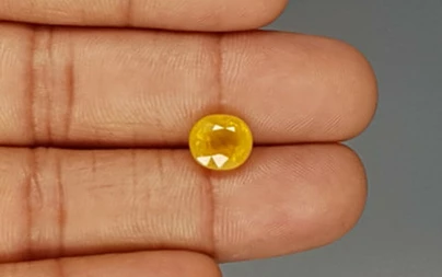 Thailand Yellow Sapphire - 4.07-Carat Prime-Quality BYSGF-12060