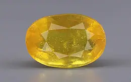 Thailand Yellow Sapphire - 6.77 Carat Rare Quality BYSGF-12205