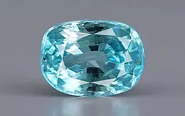 Ceylon Blue Zircon - 5.07 Carat Limited Quality BZ-28008