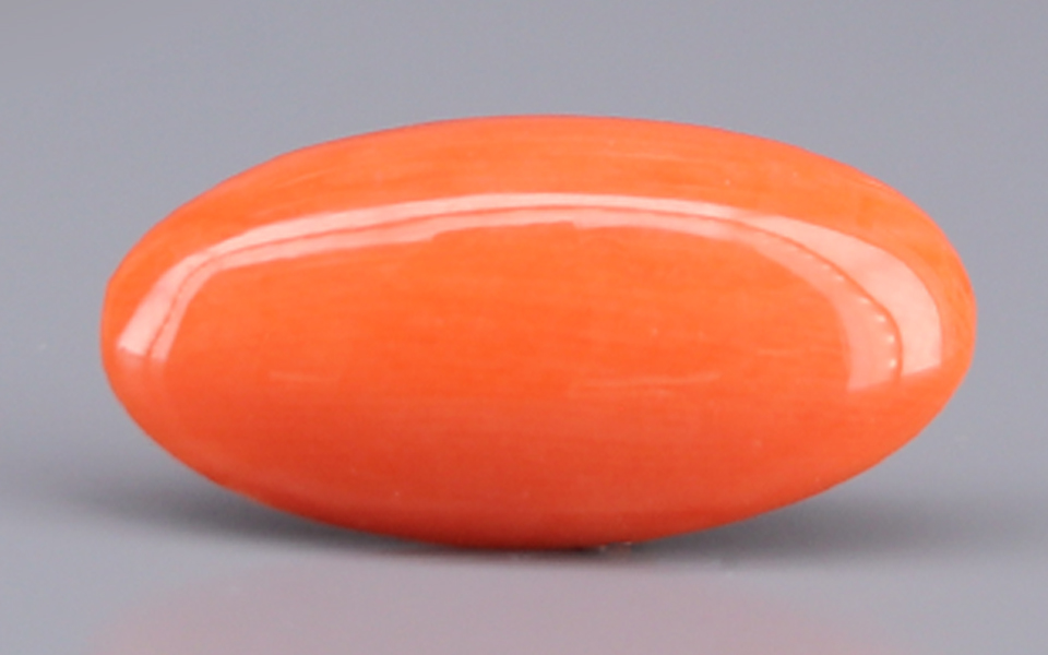 画材 Okinawan Red Earth Coarse Purchase 5.75 Carat Fine Quality Japanese Red Coral Gemstone