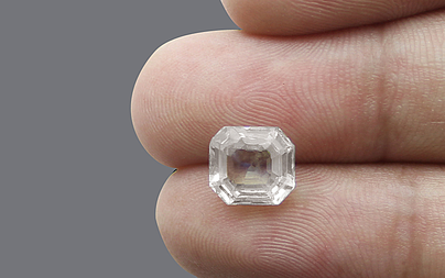 Ceylon White Sapphire - 3.67 Carat Limited Quality CWS-10001