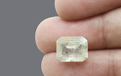 Ceylon White Sapphire - 6.84 Carat Fine Quality CWS-10005