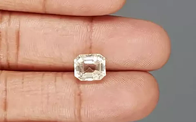 Ceylon White Sapphire - 4.14 Carat Limited Quality CWS-10047