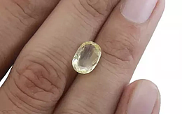 Ceylon Yellow Sapphire - 3.54 Carat Prime Quality CYS-3501