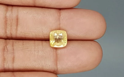 Ceylon Yellow Sapphire - 3.67 Carat Prime-Quality  CYS-3769