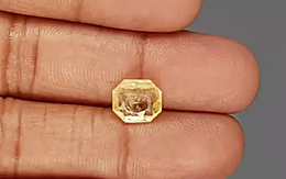 Ceylon Yellow Sapphire - 4.00 Carat Prime Quality CYS-3807