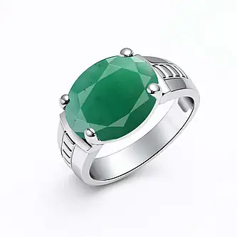 Modern Royalty Emerald Ring For Men and Women