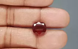 African Hessonite Garnet  5.38 Carat Prime Quality  HG-8219