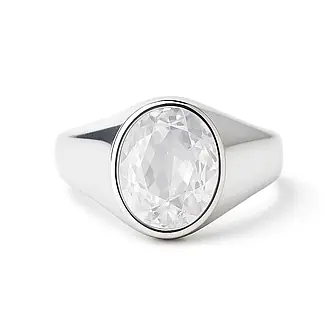 Premium Sterling Silver Zircon Men’s Ring