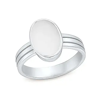 Classic 925 Silver Opal Ring For Men