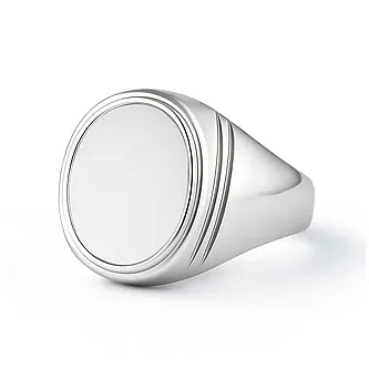 Unique Crafted Sterling Silver Opal Stone Ring for Men