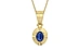 Ashtadhatu Thailand Blue Sapphire Pendant Limited Quality (P11)