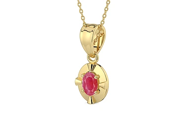 Ashtadhatu Ruby Pendant Fine Quality (P11)