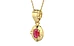 Ashtadhatu Ruby Pendant Fine Quality (P11)