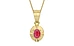 Ashtadhatu Ruby Pendant Fine Quality (P11)