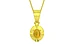 Panchdhatu Thailand Yellow Sapphire Pendant Fine Quality (P11)