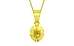 Panchdhatu Thailand Yellow Sapphire Pendant Limited Quality (P11)