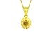 Panchdhatu Thailand Yellow Sapphire Pendant Prime Quality (P11)