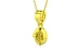 Panchdhatu Thailand Yellow Sapphire Pendant Rare Quality (P11)