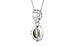 Sterling Silver Cat's Eye Pendant Fine Quality (P11)