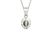 Sterling Silver Cat's Eye Pendant Fine Quality (P11)