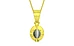 Panchdhatu Cat's Eye Pendant Fine Quality (P11)