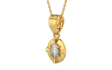 Gold Cat's Eye Pendant Prime Quality (P11)