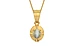 Gold Cat's Eye Pendant Prime Quality (P11)