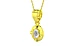 Panchdhatu Ceylon White Sapphire Pendant Limited Quality (P11)