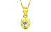Panchdhatu Ceylon White Sapphire Pendant Limited Quality (P11)